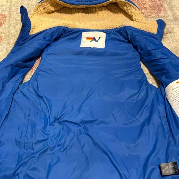 Aviator Nation Puffer Vest with Hood - Picture 9 of 13